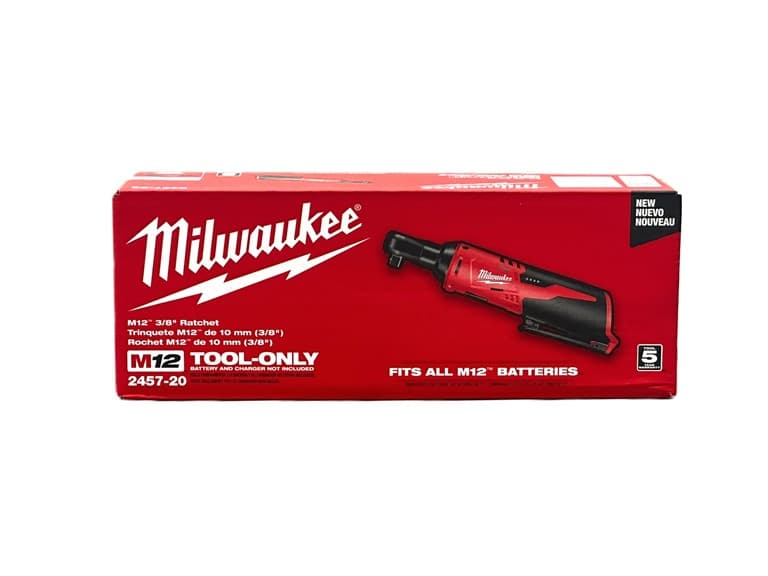 Milwaukee 2457-20 M12 Ratchet w/Variable Speed - Image 1