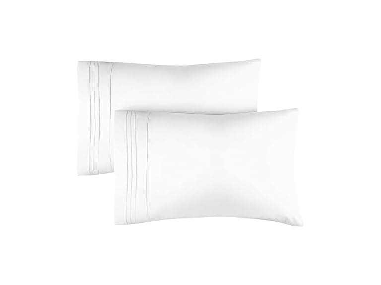 Set of 2 King Hotel Quality Pillow Cases - Image 1