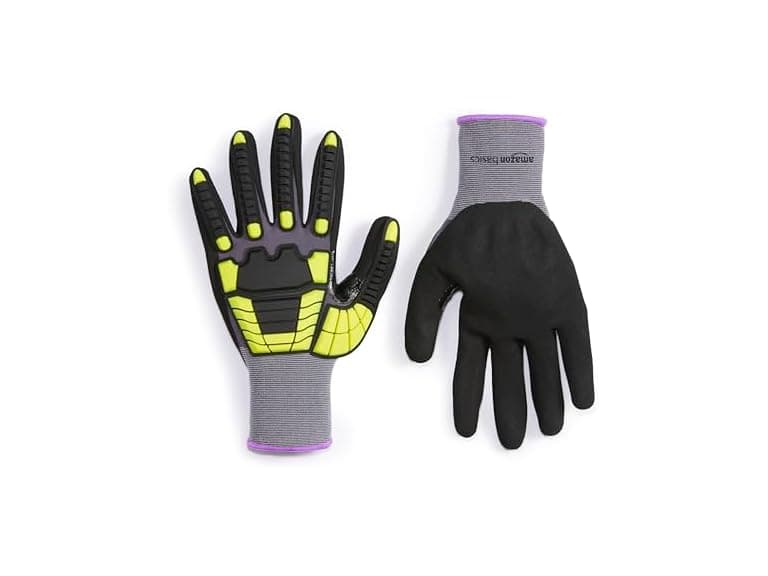 Amazon Basics Cut A1 Impact Gloves, 3XL, 120pr - Image 1