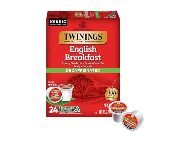 24CT Twinings Decaffeinated English Breakfast KCups - Image 1