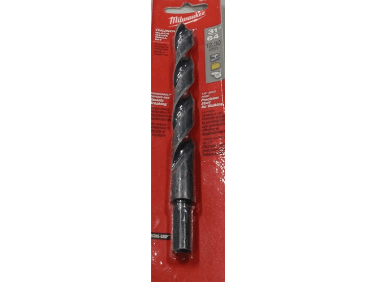 Milwaukee 48-89-2737 31/64in Black Oxide Bit - Image 1