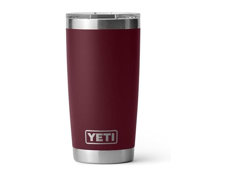 YETI Rambler 20oz Tumbler, Wild Vine Red - Image 1
