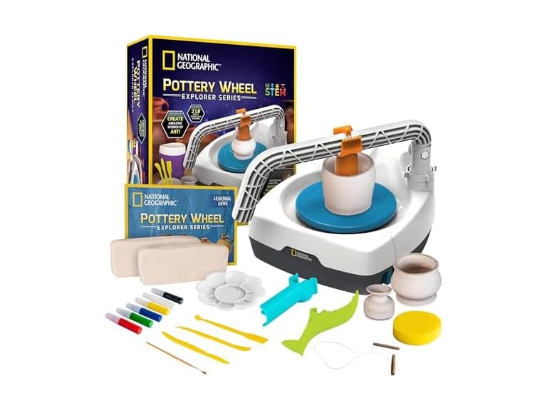 NATIONAL GEOGRAPHIC Pottery Wheel for Kids - Image 1