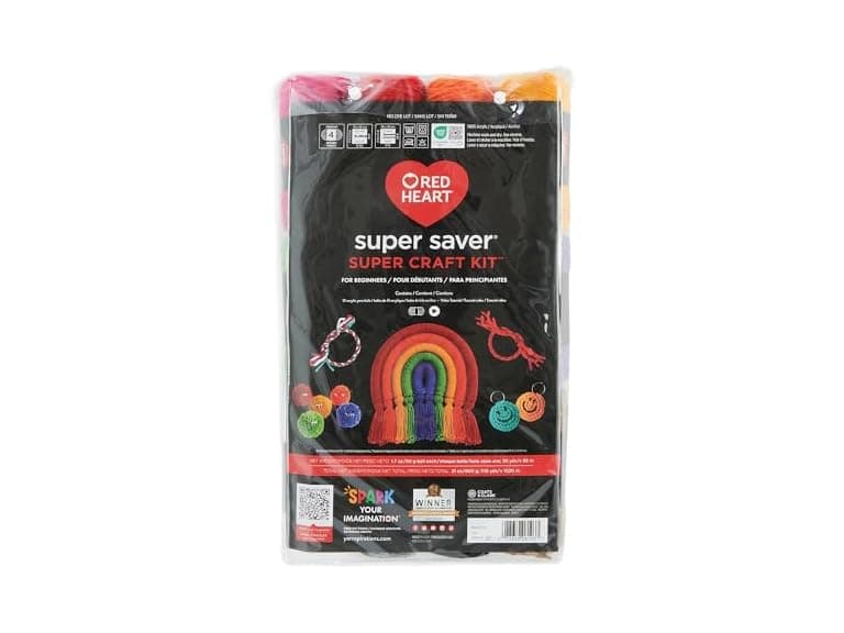Red Heart Super Yarn Craft Kit - Image 1