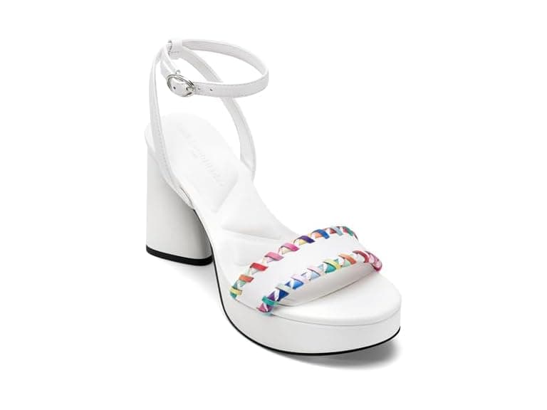 Women's Karl Lagerfeld Dress Sandal White (9) - Image 1