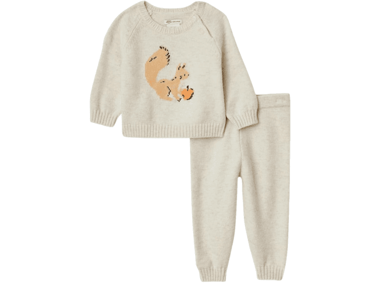 Amazon Essentials Sweater Set Ivory 3T - Image 1