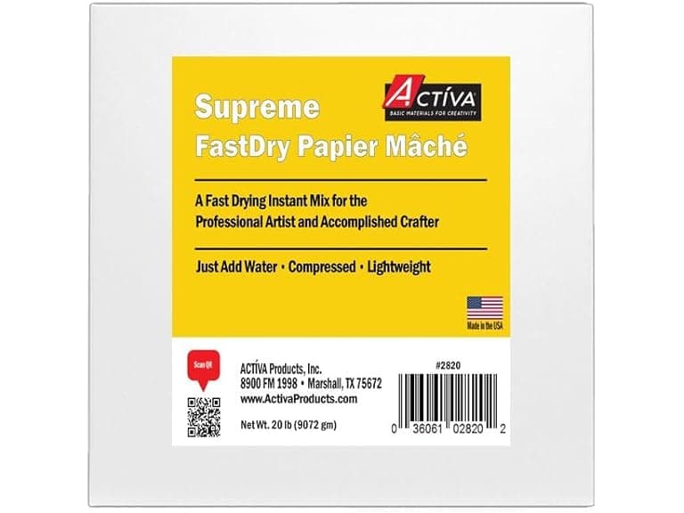 ACTIVA Supreme FastDry Papier Mache - Image 1