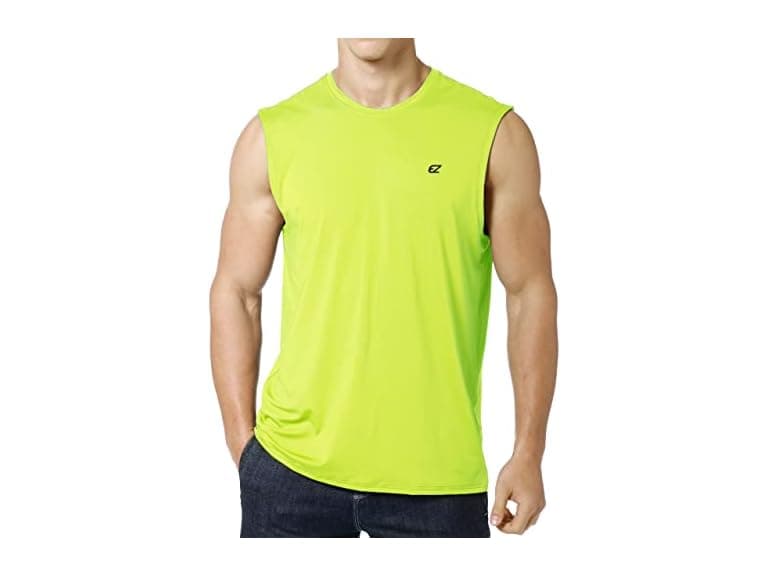 Ezrun Men (3XL) UPF 50+ Quick Dry Sleeveless Shirt - Image 1