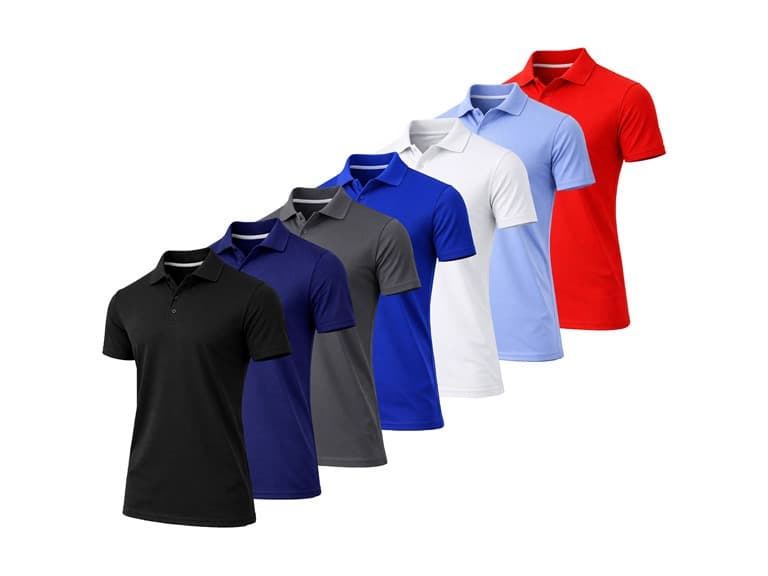 3Pk Asst MW Performance Polo Shirt - Image 1
