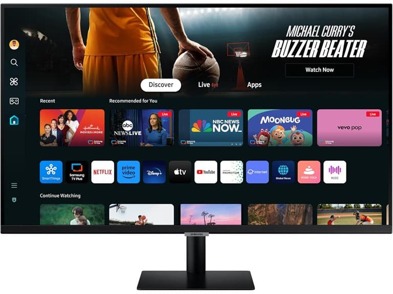 Samsung 32" Smart M7 (M70D) 4K UHD Monitor - Image 1