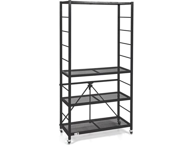 Origami 4 Tier Adjustable Shelf Rack