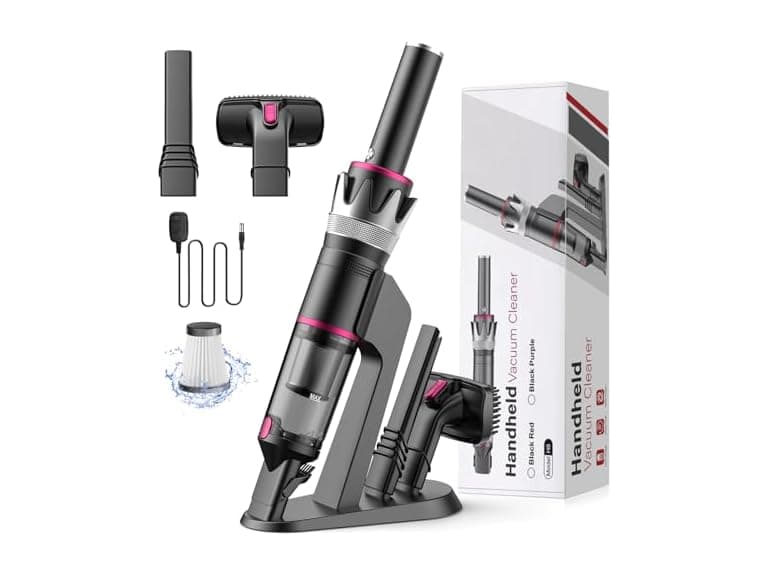 BSRCO Handheld Vacuum Cordless (Pink) - Image 1