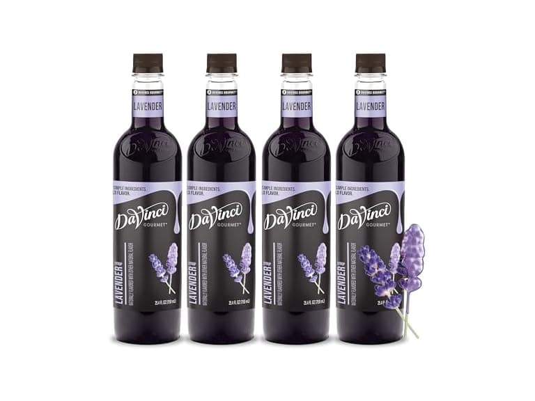 4PK DaVinci Gourmet Lavender Syrup, 25.4 Fluid Ounces - Image 1