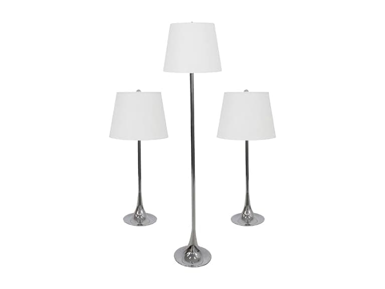 Modern Splendor Floor & Table Lamp Set - Image 1