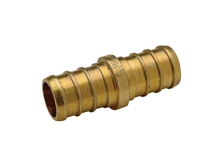 ZURN PEX Brass Coupling 1/2" Barb - Image 1