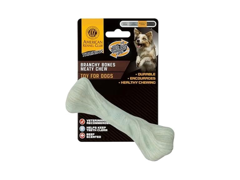 American Kennel Club Training Dog Chew Toy- Green - Image 1