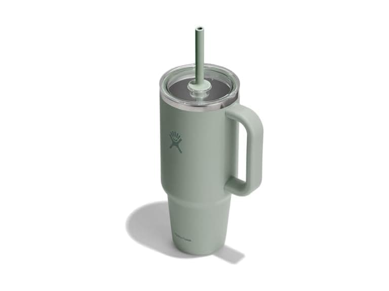 Hydro Flask 40oz Clear Lid Travel Tumbler - Agave - Image 1