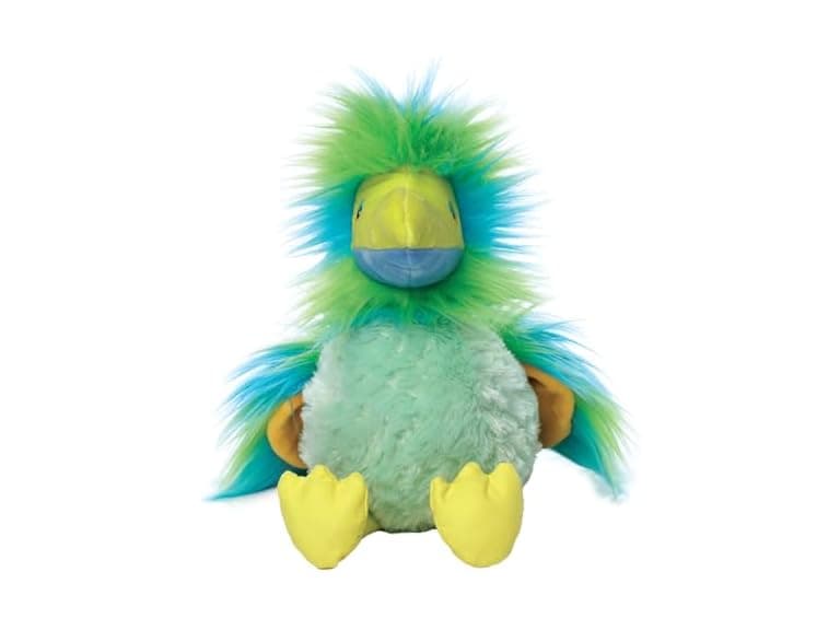 Manhattan Toy Silly Birds Pistachio 8.5"  Plush Bird Toy - Image 1