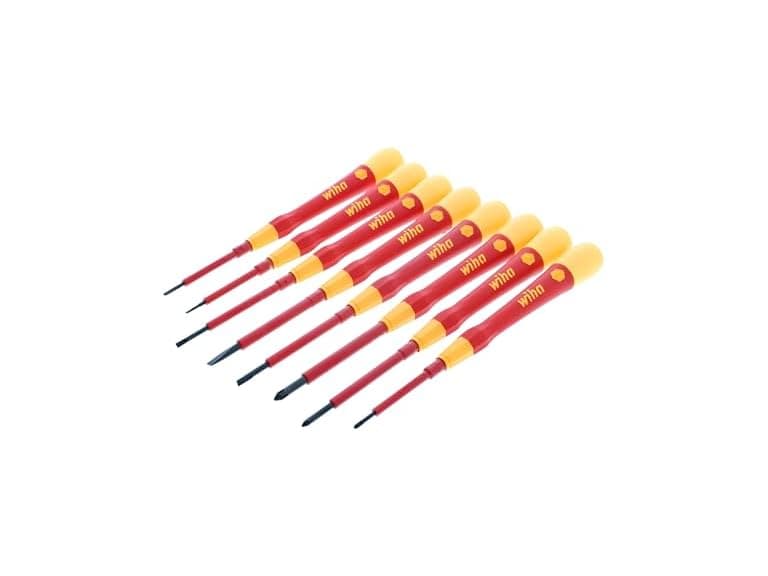 Wiha 32088 Insulated Precision Screwdriver Set 8Pc - Image 1