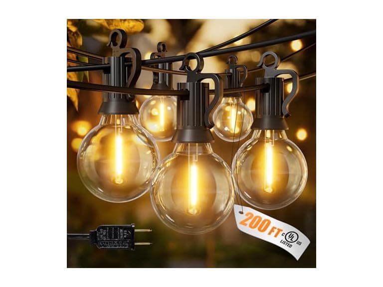 Brightown Outdoor String Lights, 200FT