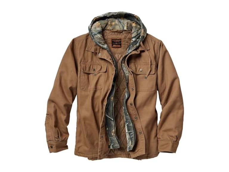 Legendary Whitetails Mens Canvas Hooded Jacket (Open Box) - Image 1