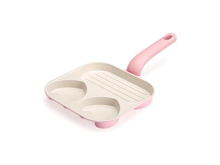 Paris Hilton Divided Skillet 8" Pink - Image 1