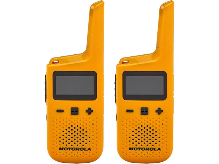 (NEW) 2-PACK Motorola T380 FRS Talkabout 2-Way Radios, 25-Mile - Image 1