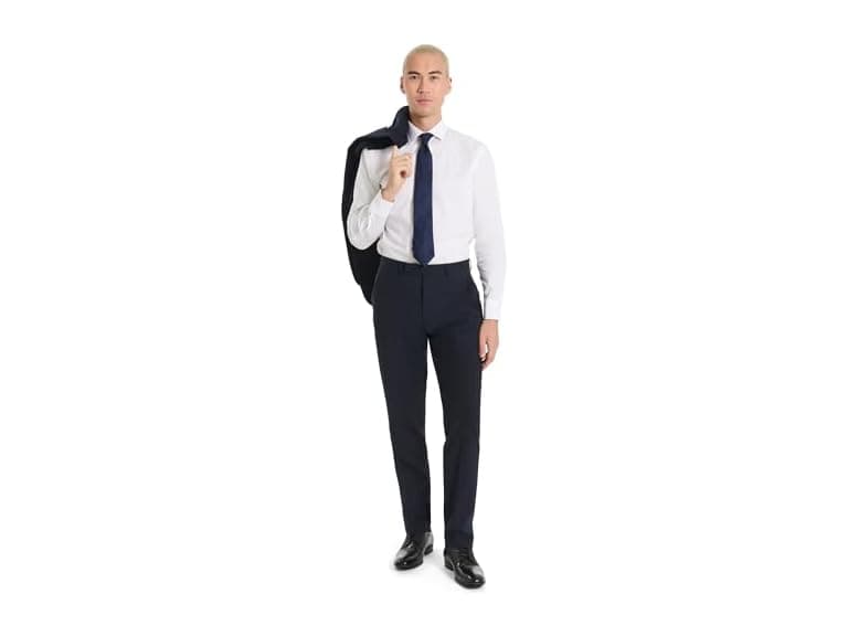 Calvin Klein Men Slim Suit Separates | Wool Pants - Image 1