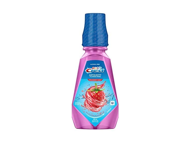 Crest Rinse AntiCavity Fluoride Strawberry - Image 1