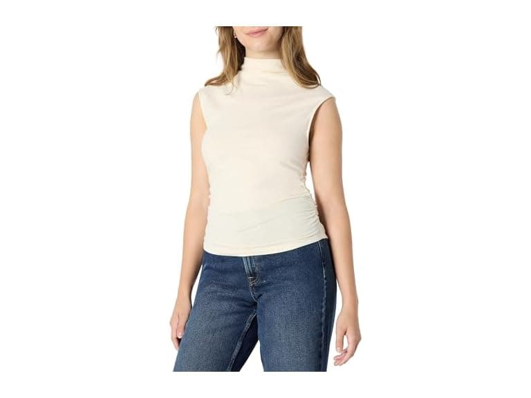 AE Womens SlimFit HighNeck Top - Image 1