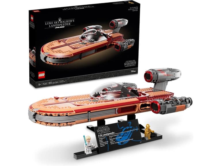Lego Luke Skywalkers Landspeeder (Open Box) - Image 1