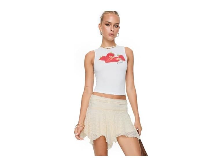 Princess Polly Lifas Lace Mini Skirt - Image 1