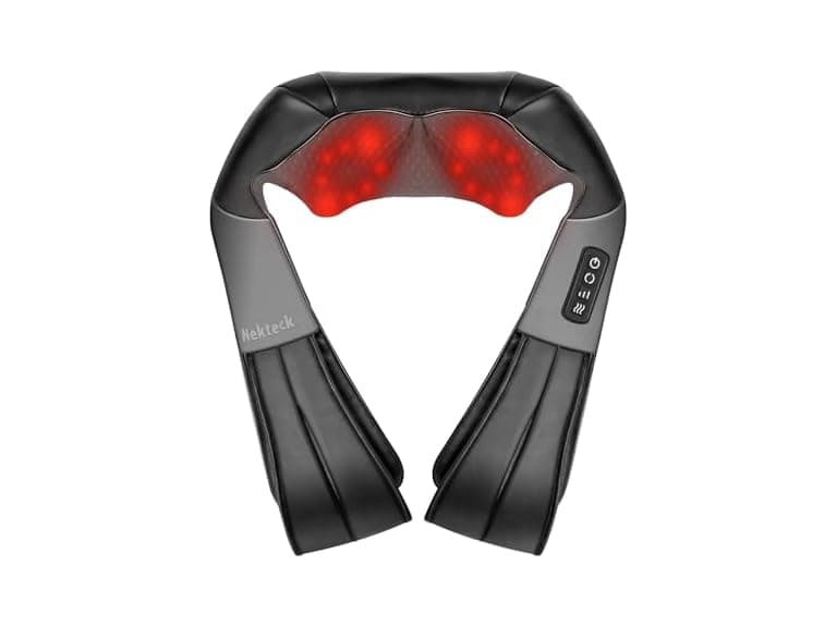 Nekteck Shiatsu Neck Massager with Heat - Image 1