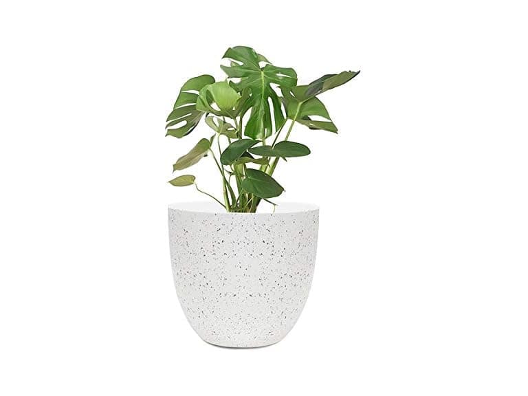 8 inch Speckled Indoor/Outdoor Plant Pot - Image 1