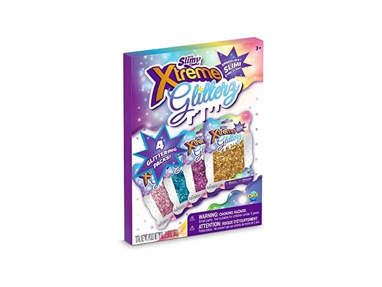 ORB Slimy Xtreme Glitterz 4 Pack, 1349200199 - Image 1