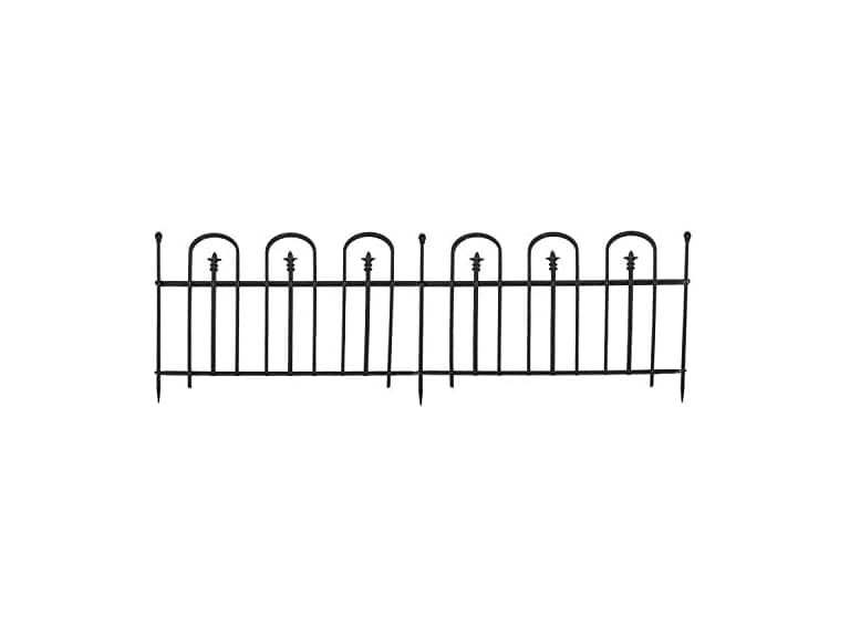 Sunnydaze 6' Decorative Garden Fence, Set of 2 - Image 1