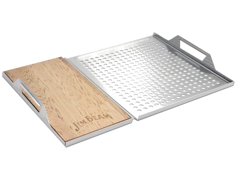 Jim Beam Cedar Plank Grill Topper Set - Image 1