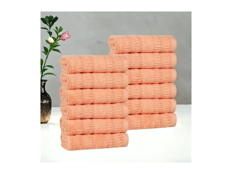 Superior 12PC Luxurious Face Towels - Image 1
