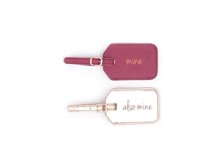 MIAMICA "Mine/Also Mine" Luggage Tags - Image 1