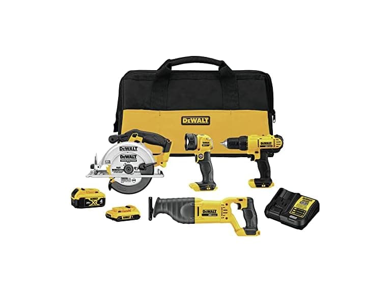 Dewalt DCK445D1M1 20V MAX Power Tool Combo Kit,  - Image 1