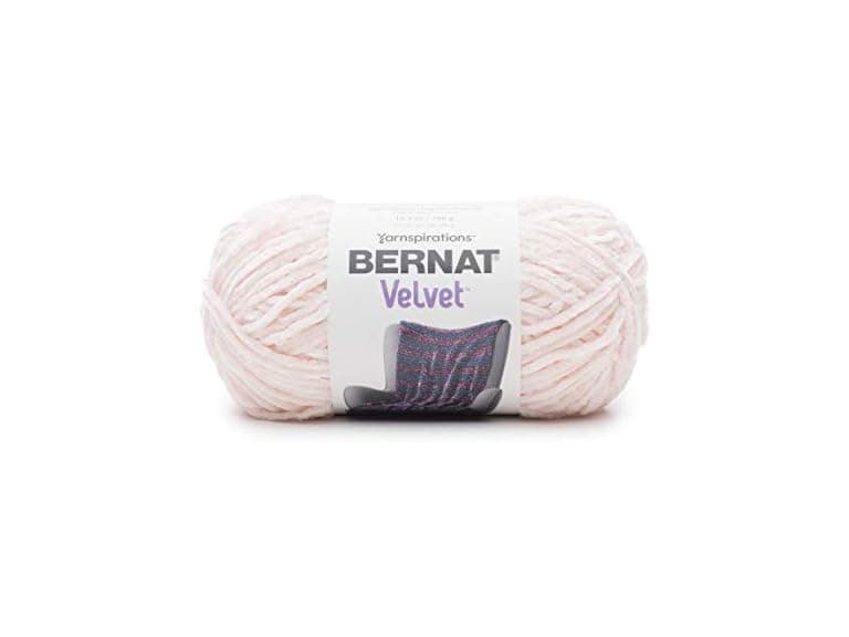 Bernat Velvet Yarn, 10.5 oz, Blush Pink - Image 1
