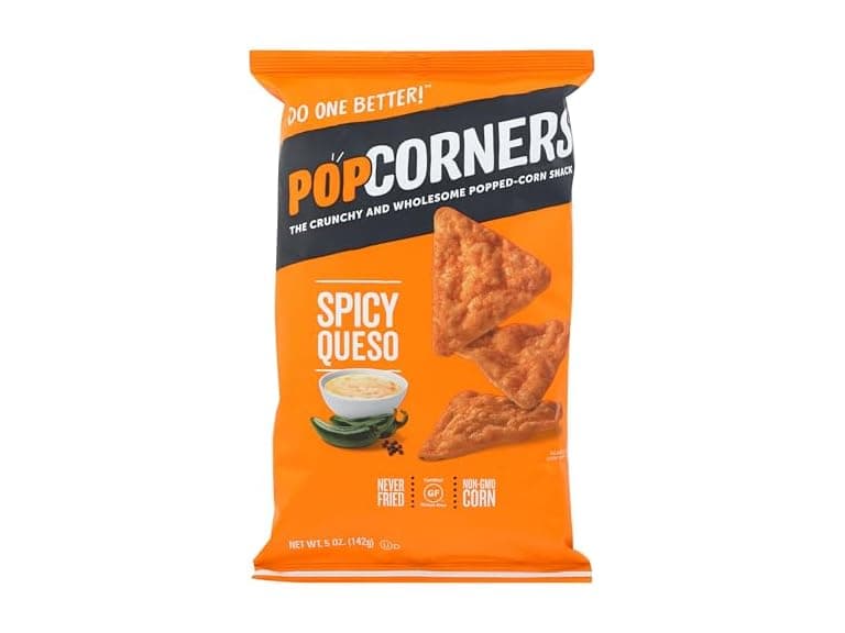 POPCORNERS Popcorners Spicy Queso, 7 Oz - Image 1