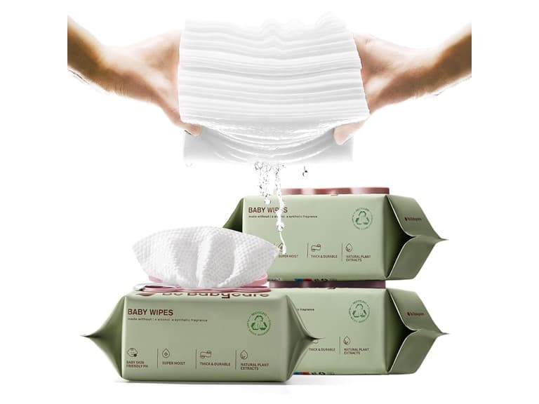 (3 Pack) Bc Babycare Cloud Moist Baby Wipes | 80 Count - Image 1