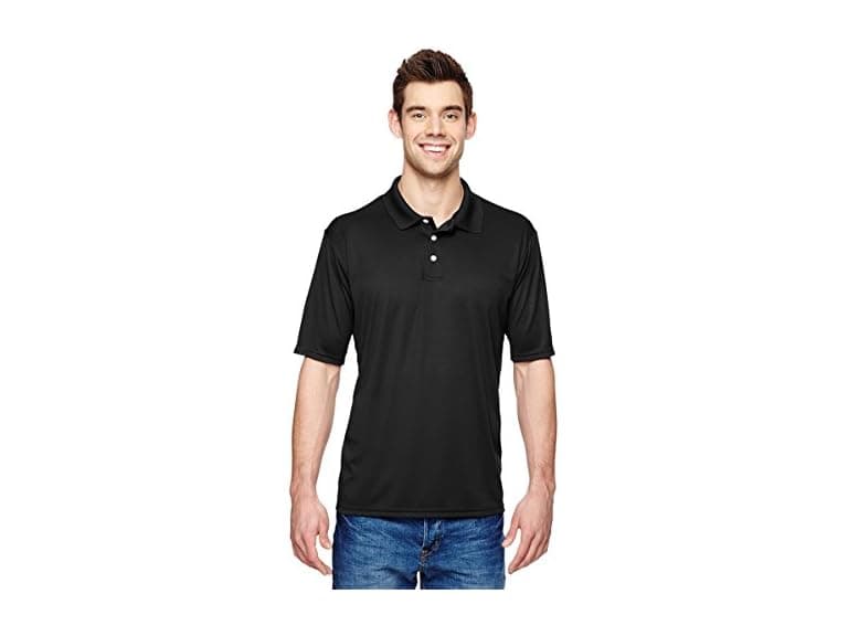 Hanes Cool DRI Men's Polo - Image 1