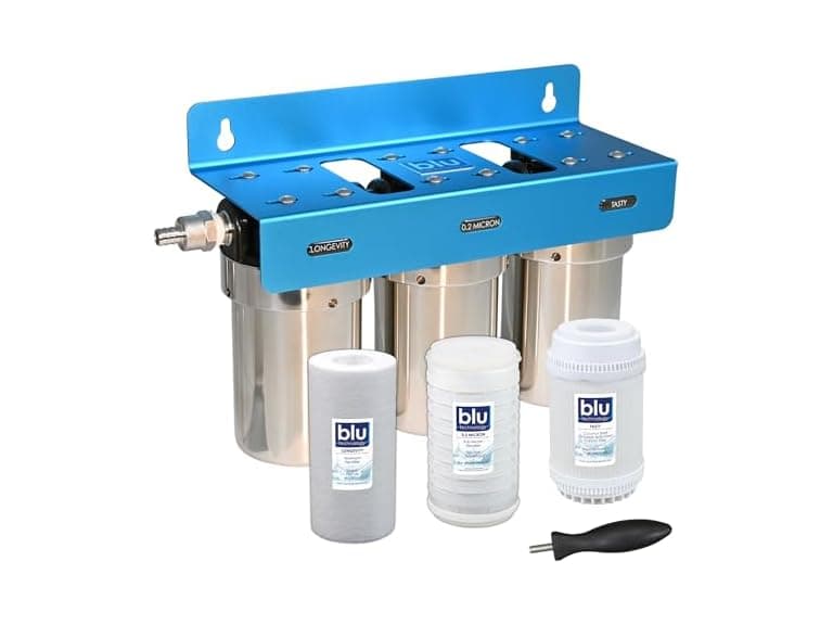 blu technology GoBluTech Trio, RV Water Filter System - Image 1