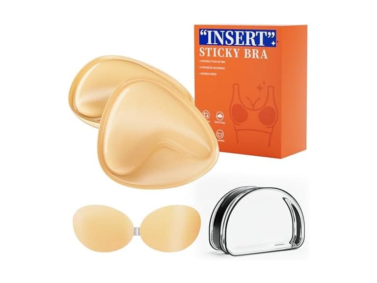 JCOHL Double Sided Adhesive Bra Inserts - Image 1