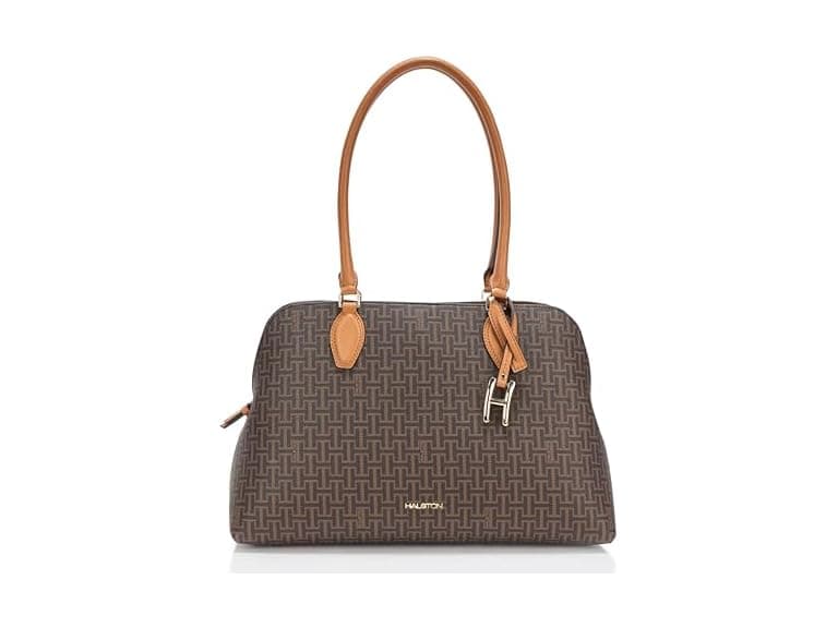 HALSTON H Quincy Top Zip Tote - Image 1