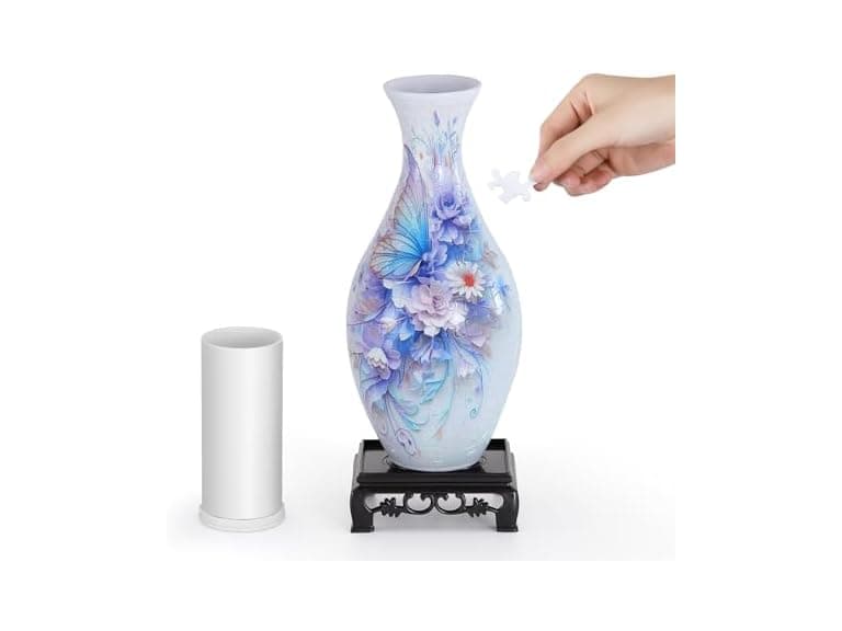 3D Puzzle Vase for Adults - Image 1