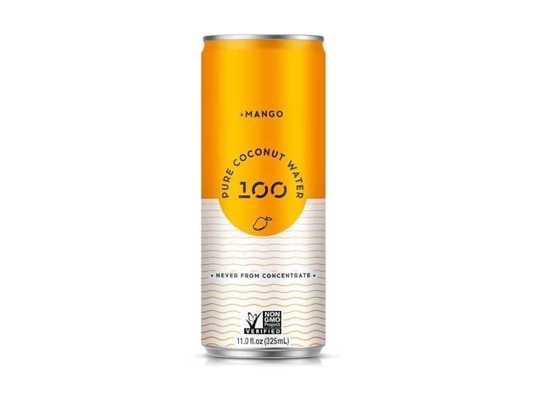 12PK 100 Coconuts Mango Pure Coconut-100% - Image 1