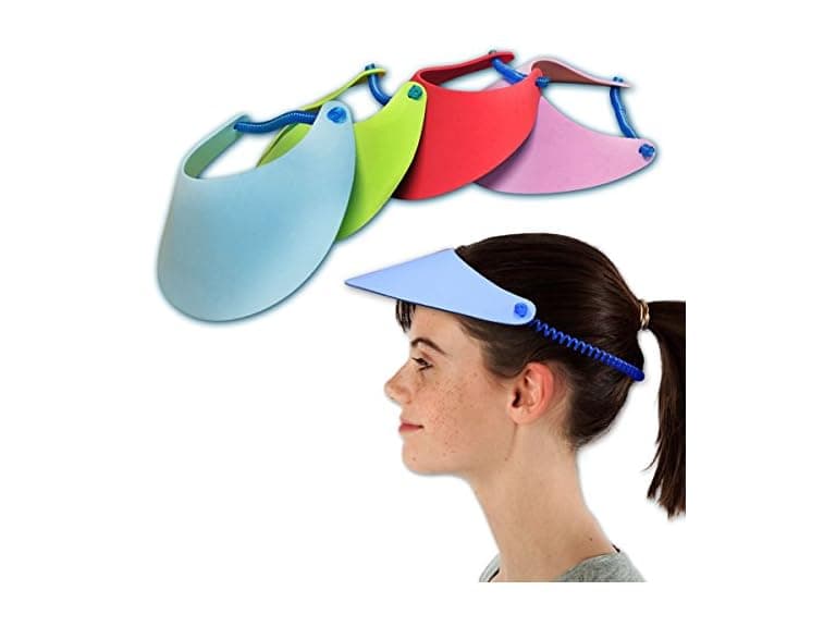 U.S. Toy Color Foam Adjustable Visors - Image 1